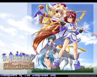 Anime girls swords blue eyes - sword and swords free wallpaper for desktop