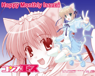 Girl cat happy manga 1999 - manga and anime 1 9 9 9 free wallpaper