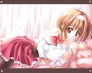 Alice pink bed anime remodernism - her body free wallpaper