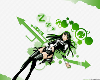 Green arrow gothic anime eizan - outfit free wallpaper for desktop