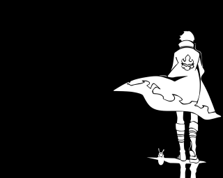 Black white woman dress hat - lineart free wallpaper for desktop