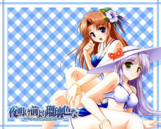 Long hair anime girls summer - summer free wallpaper