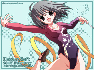 Ayako rokkaku star girl gymnastics - a wand free wallpaper