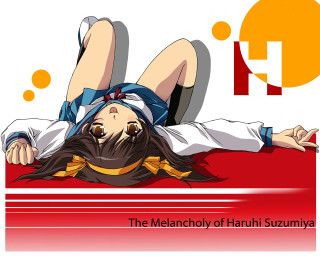 Melancholy haruhi suzumiya longhair beard - a bed free wallpaper