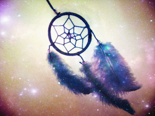 Dream catcher sky stars purple - americo makk free wallpaper for desktop