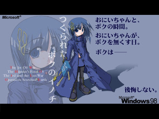 Anime bluecoat book window alice - a window in the background free wallpaper