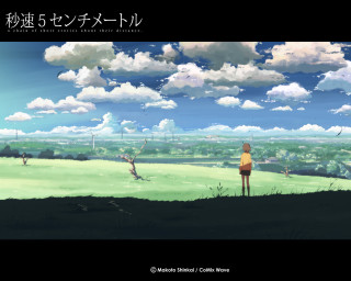 Hill field clouds sky kite - a kite free wallpaper for desktop