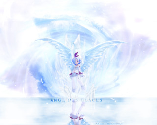 Angel wings water halo anime - a halo free wallpaper