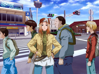 Street corner group neogeo children - official art free wallpaper for desktop