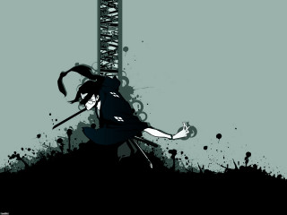 Woman kneeling tower sculler blood - a tall tower free wallpaper