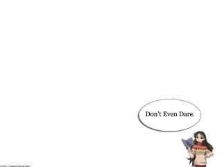 Girl red shirt umbrella speechbubble - a blue umbrella free wallpaper