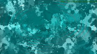 Blue green background circular design - liminal space free wallpaper