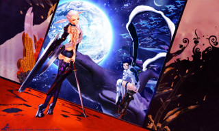 Woman sci fi fantasy planet - two other woman free wallpaper