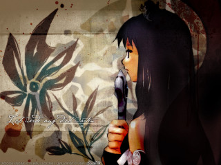 Girl holding hair dryer flower - a hair dryer free wallpaper