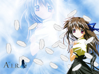 Girl dress long hair blue - kyoto animation free wallpaper for desktop