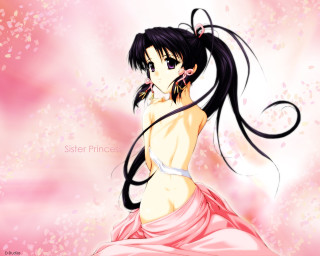 Girl long hair pink dress 7 - a pink dress free wallpaper for desktop