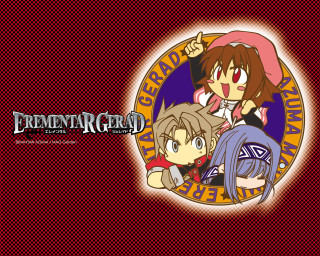 Anime red background chibi yandere - free gaming wallpaper