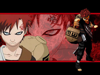 Red hair demon face 2boys - cel free wallpaper