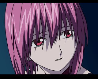 Pink haired girl red eyes 5 - clarice beckett free wallpaper