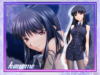 Ayako rokkaku uniform longblackhair purpleframe - character portrait free wallpaper
