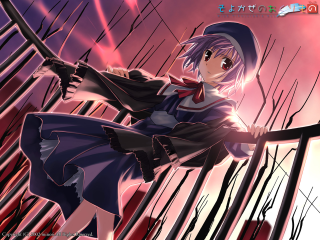 Anime sword gothic pink hair - gapmoe yandere grimdark free wallpaper for desktop