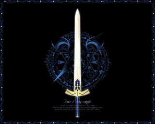 Sword blue border andor basch - a blue border free wallpaper