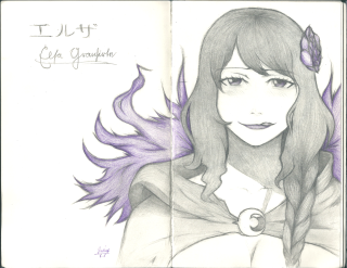 Girl purple hair feather head - gapmoe yandere grimdark free wallpaper for desktop