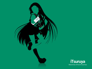 Girl cellphone green silhouette ai - android free wallpaper