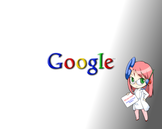 Girl google logo futurism gradient - futurism free wallpaper for desktop