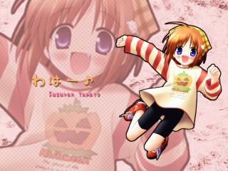 Girl striped shirt teddy bear - striped free wallpaper