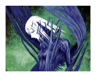 Bird blue feathers white bird - a painting of a bird free wallpaper