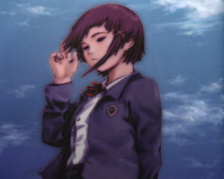 Purple hair blue jacket night - a blue jacket free wallpaper for desktop