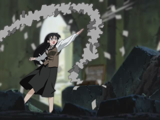 Woman dress holding paper anime - a woman in a dress free wallpaper