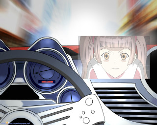 Ai mitsu girl steering blurry - movie scene free wallpaper