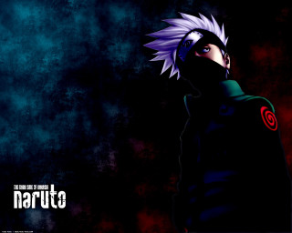 Kakashi hoodie spikedhair blueeyes poster - a black hoodie free wallpaper for desktop