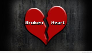 Broken heart gothic art screenshot - emotional free wallpaper