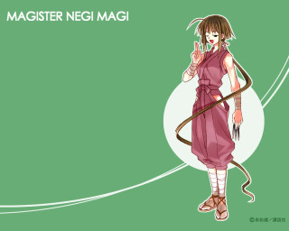 Girl bow whip ninja bandages - a white circle free wallpaper