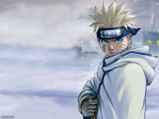 Naruto anime blueeyes whitecoat blackhat - hat free wallpaper
