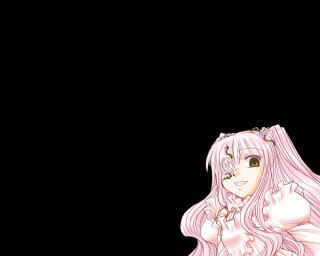 Pink haired girl crown rose - gapmoe yandere grimdark free wallpaper for desktop