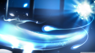 Blue abstract background bright light - bright free wallpaper