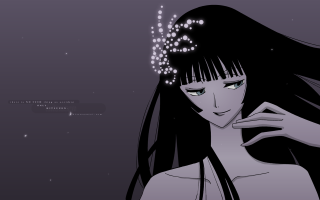 Woman tiara longhair starrysky smile - diamond free wallpaper for desktop