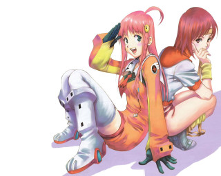 Pink hair girl backpack space - space art free wallpaper