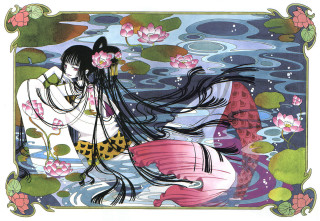 Amano yayoi fantasy pond woman - a pond free wallpaper