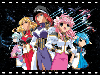 Anime girls space background stars - a space background free wallpaper