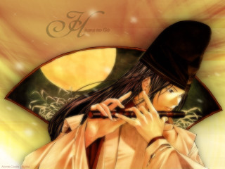 Gothic manga anime emperor huizong - a cigarette in front free wallpaper