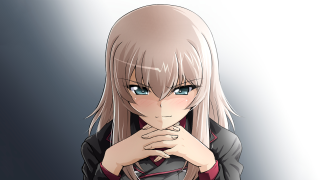 Aguri uchida military uniform portrait - a black jacket free wallpaper for desktop