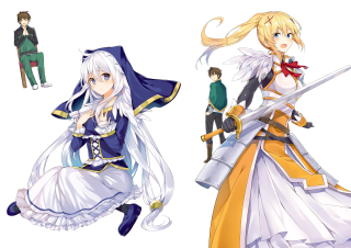 Anime couple costume man suit - a couple of anime characters free wallpaper