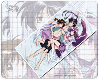 Anime girls puzzle bed fence - a sheet of paper free wallpaper