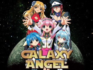 Galaxy angel space art anime - a space background free wallpaper for desktop