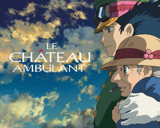 Le chateau ambulant group cloudy - albert aublet free wallpaper